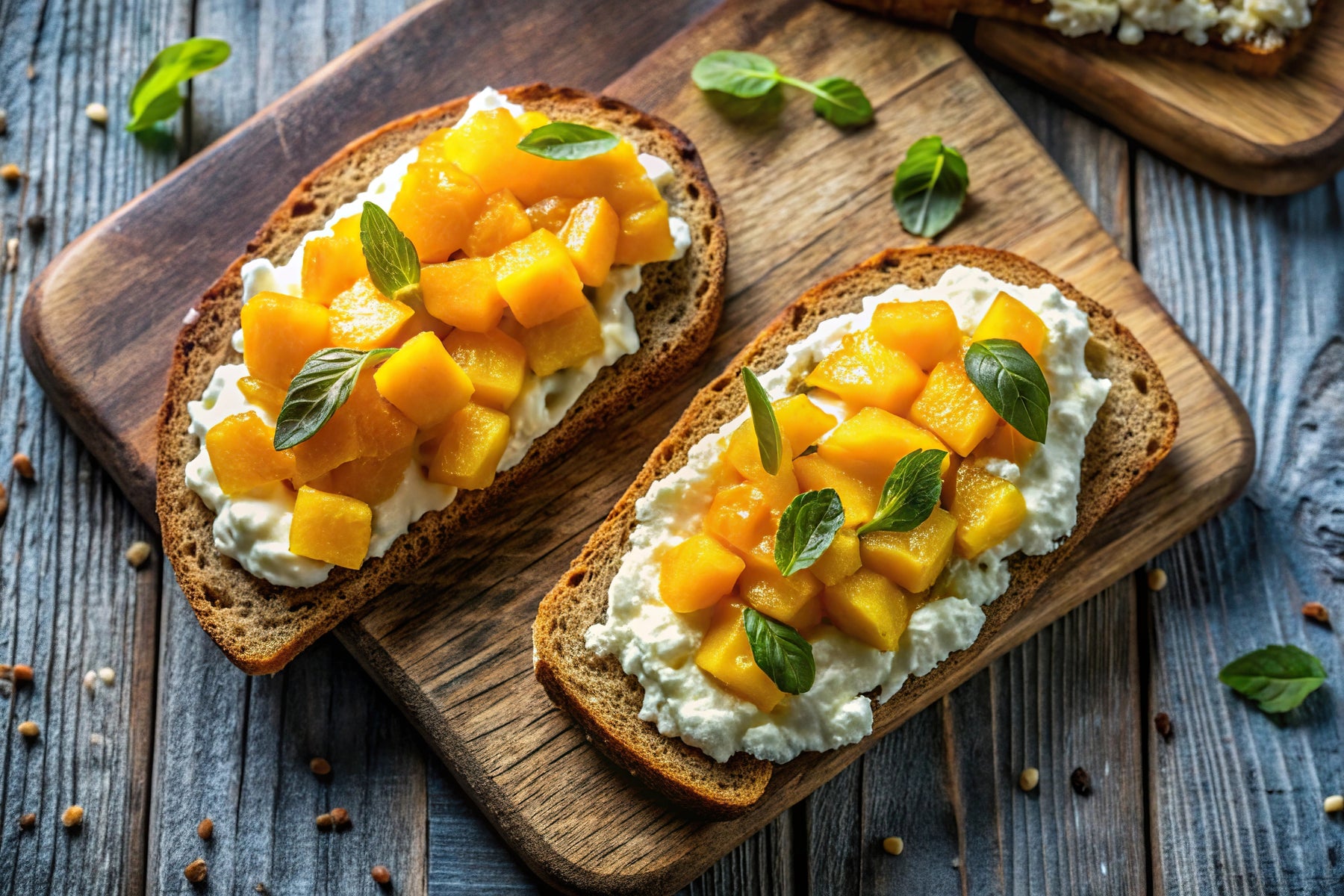 Mango Cream Cheese Bruschetta: A Sweet Little Twist on a Classic