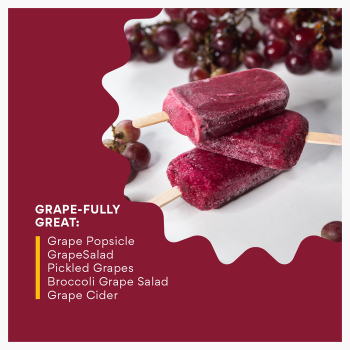 Imported Red Globe Grape: 500 gms (Delhi/NCR)