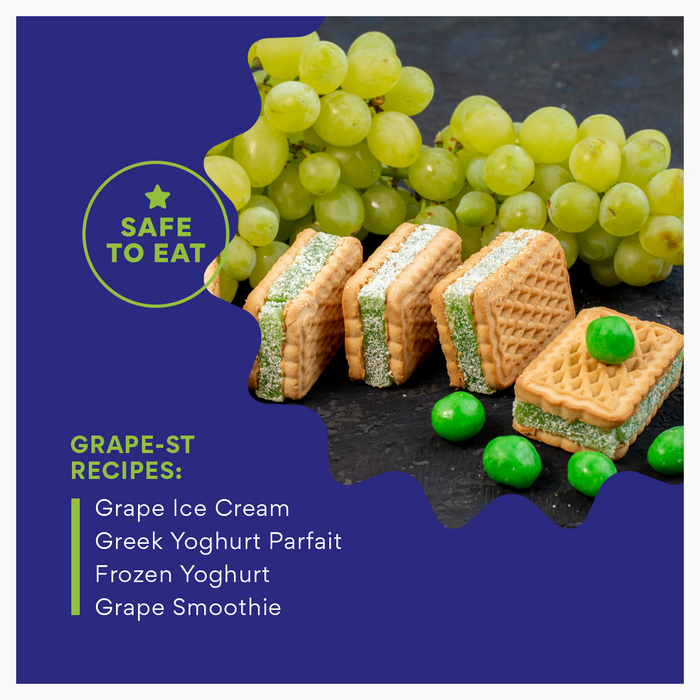 Safe to Eat Green Grapes: 500 gms (Delhi/NCR)