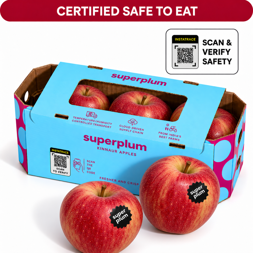 Kashmir Apples: 3 pcs (Delhi/NCR)