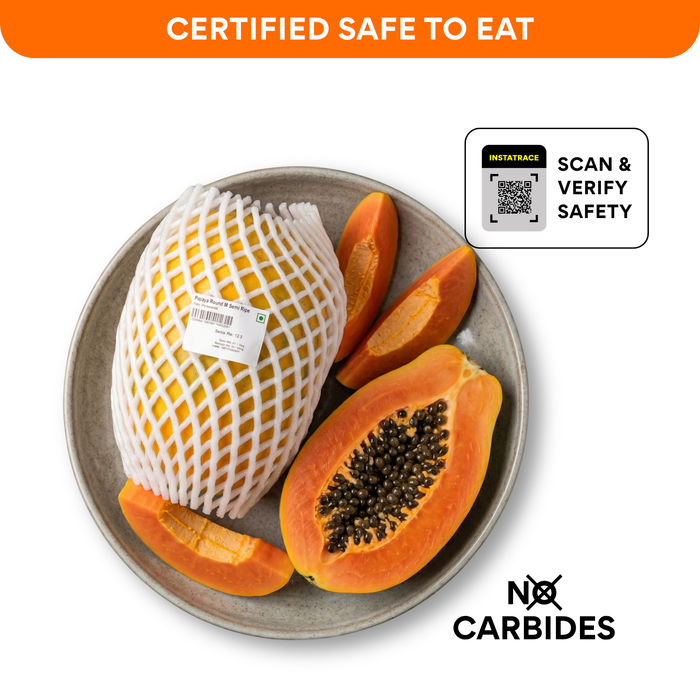 Carbide-Free Papaya: 1pc (Delhi/NCR)