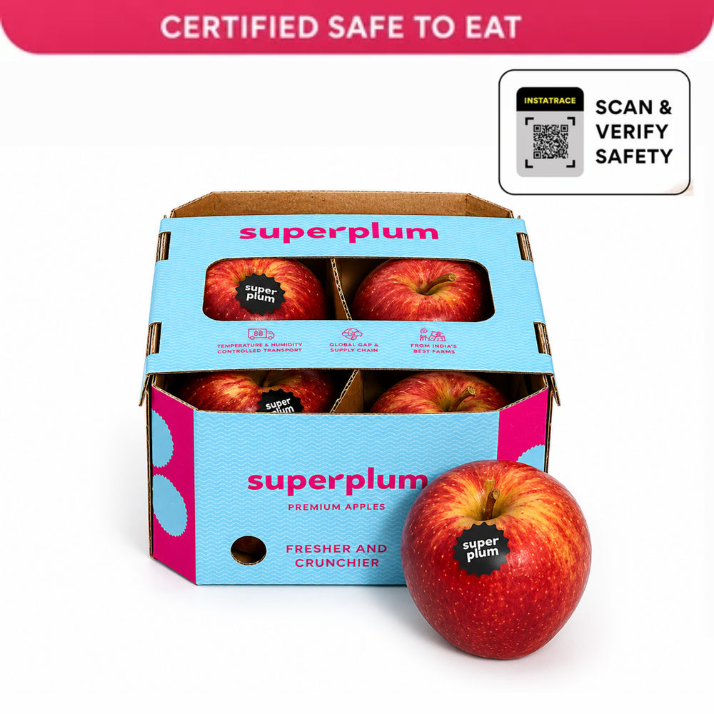 Indian Gala Apples Medium: 4 pcs (Bengaluru)