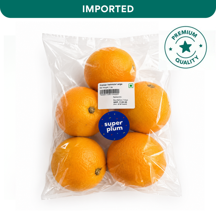 Imported Valencia Orange : 1kg (Delhi/NCR)