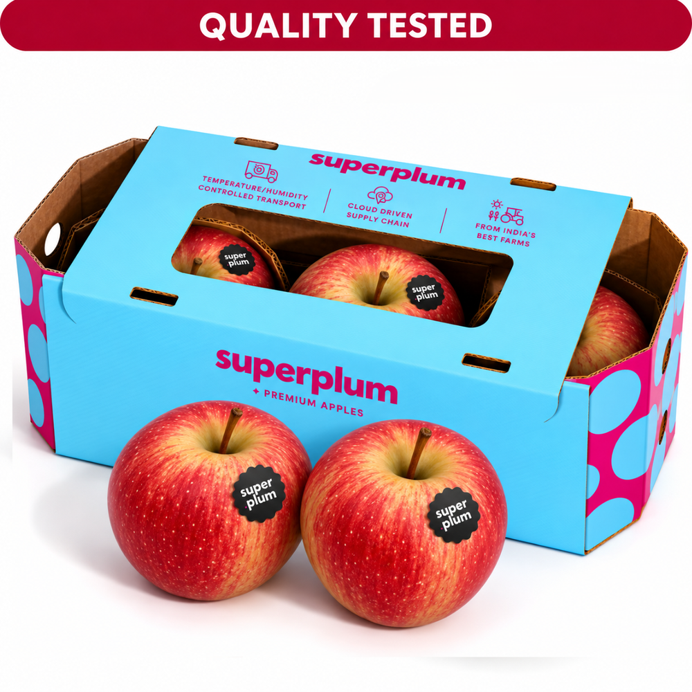 Kashmir Apples: 3 pcs (Delhi/NCR)