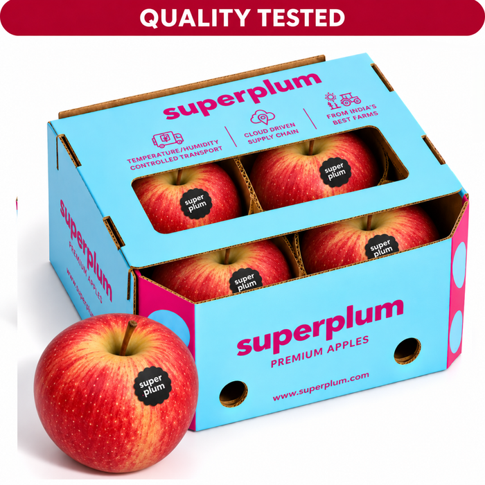 Kashmir Apples: 4 pcs (Bengaluru)