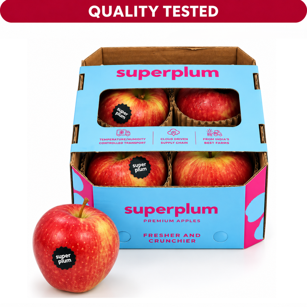 Kashmir Apples: 4 pcs (Bengaluru)