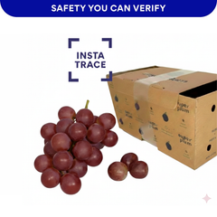 Red Flame Grapes: 500 gms (Delhi/NCR)