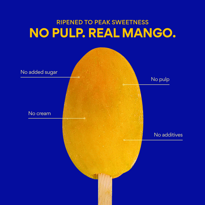 Langra Mango on a Stick: 1pc (Delhi/NCR)